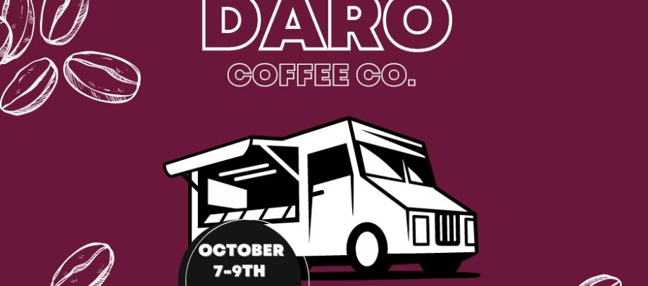 Daro Coffee Co. will be visiting the State Bank of Bement October 7-9th. They will be in Cerro Gordo on October 7th, Monticello on October 8th and Bement on October 9th. 