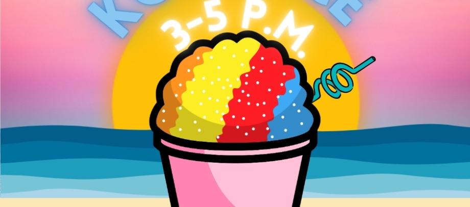 Kona Ice from 3-5 p.m. on September 9th, 11th, and 12th. Monticello on 9/9, Bement on 9/11 and Cerro Gordo on 9/12